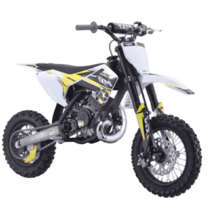 Mini Moto 50TS 2T Amarela Mxf - Infantil de 6 a 8 anos