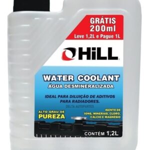 Água Desmineralizada 1,2l Hill Radiador- Alto Grau De Pureza
