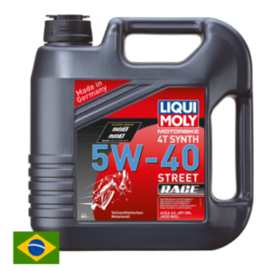 Óleo de Motor Motorbike 4T Synth 5W40 Street Race Liqui Moly - 4L