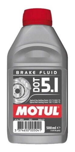 Óleo de Freio Motul dot 5.1 Brake Fluid 500ML Sintético Para Motos e Bicicleta