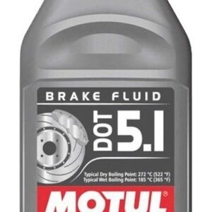 Óleo de Freio Motul dot 5.1 Brake Fluid 500ML Sintético Para Motos e Bicicleta