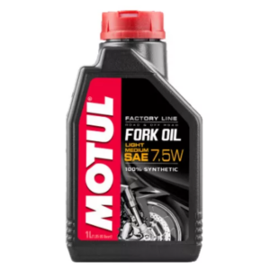 Fluido Hidráulico Motul Fork Oil Factor Line Light /Medium 7.5w 1Litro 100% Sintético