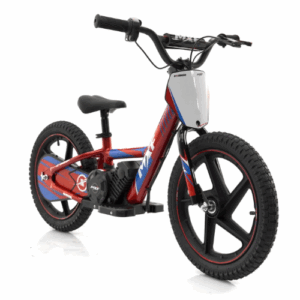 E-Biker Elétrica Aro 16 Vermelha Mxf - Infantil de 4 a 6 anos