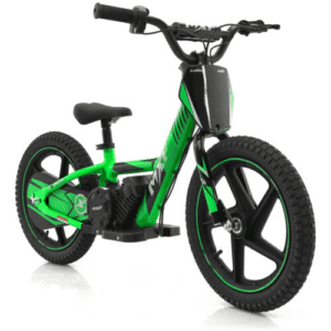 E-Biker Elétrica Aro 16 Verde Mxf - Infantil de 4 a 6 anos