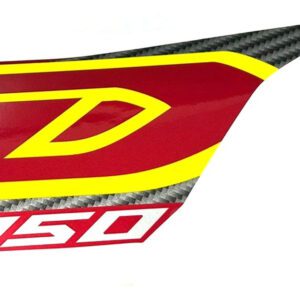 Adesivo Tampa Esquerda Tanque Combustível Vermelho Dk150 Cbs