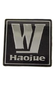 Adesivo Logo Haojue Lindy 125/ Nex 110/ Chopper 150 Original