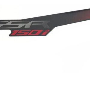 Adesivo Gsr 150 Tampa Lateral Esquerda Preta Original