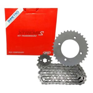 Kit Relação Transmissão Biz 125 2005 Vaz