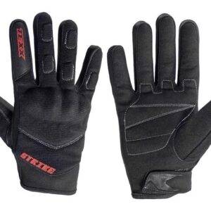 Luva Texx New Strike Motoqueiro Proteção Motociclista Preta