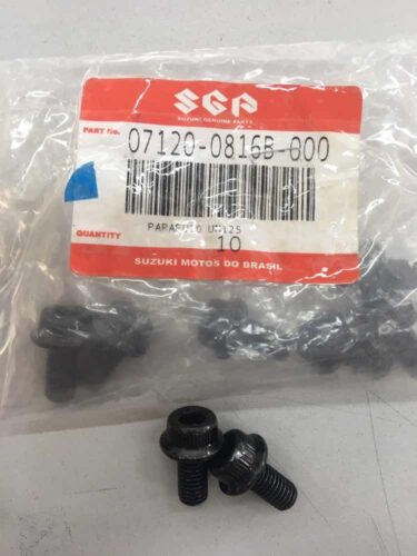 Par Parafuso Suporte Alça Suzuki Burgman 125 2011a 2019