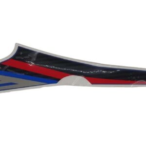 Adesivo Azul Da Tampa Direita Do Tanque Haojue Dk150 Dk 150