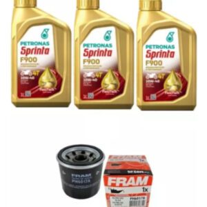 Kit De Óleo Honda Xrv 750 Africa Petronas Sprinta 10w40