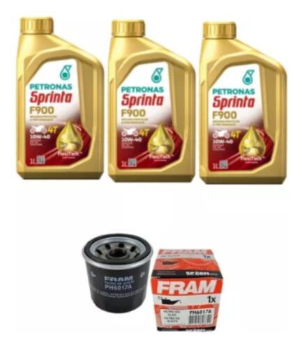 Kit De Óleo Honda Xrv 750 Africa Petronas Sprinta 10w40