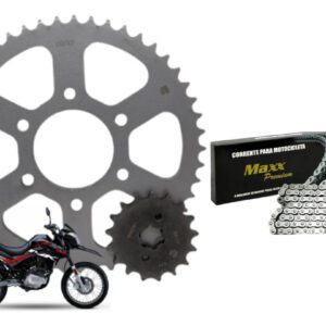 Kit Transmissão Haojue Nk 150 Nk150 Sem Retentor