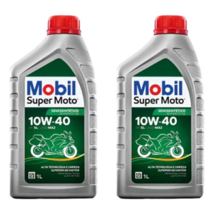 KIT 2 MOBIL SUPER MOTO 4T MX 10W40 -1L