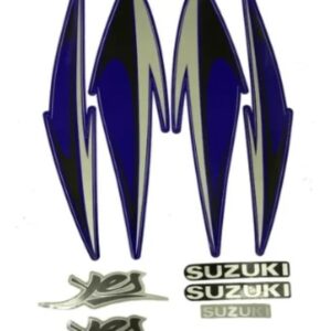 Kit Jogo De Adesivos Suzuki Yes 125 Azul 2007