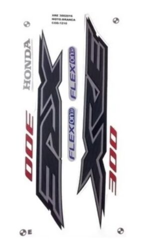 Kit Adesivo Completo Xre 300 2016 Branca