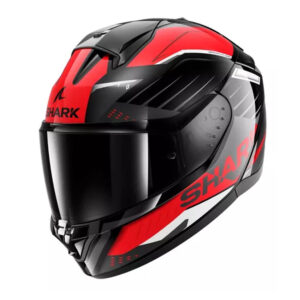 Capacete Shark Ridill 2 Berserk KRA - Preto/Vermelho/Cinza
