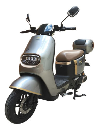 Moto Elétrica SUDU A3 Cinza – Zero Emissões, Economia Máxima e Sem precisar de CNH