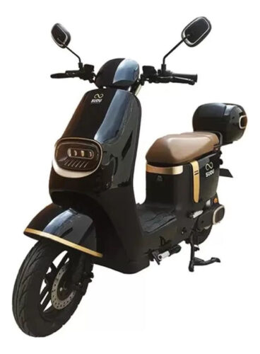 Moto Elétrica SUDU A3 Preto – Zero Emissões, Economia Máxima e Sem precisar de CNH