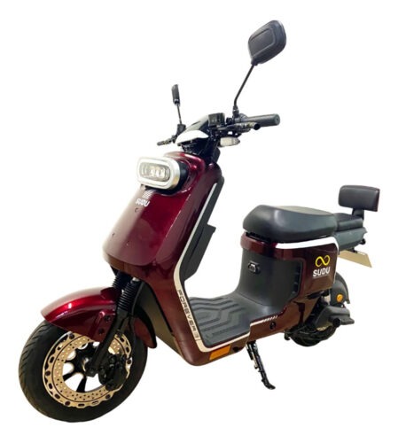 Moto Elétrica SUDU A4 Bordô 1000W – Sem CNH