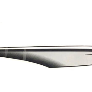 1 Adesivo Da Rabeta Direita Prata Yes 125 Suzuki Original