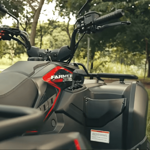 Quadriciclo Farmer 300cc Injeção Eletrônica CVT Cinza Fosco