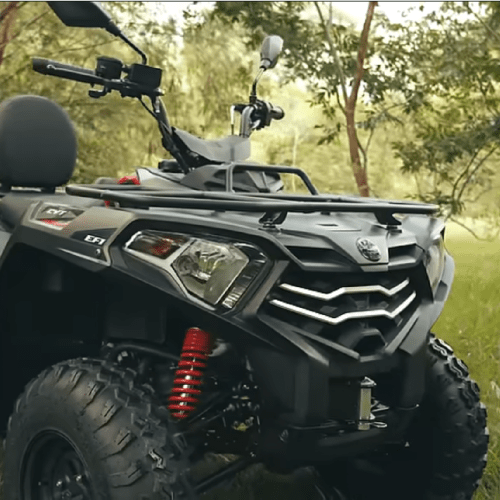 Quadriciclo Farmer 300cc Injeção Eletrônica CVT Cinza Fosco