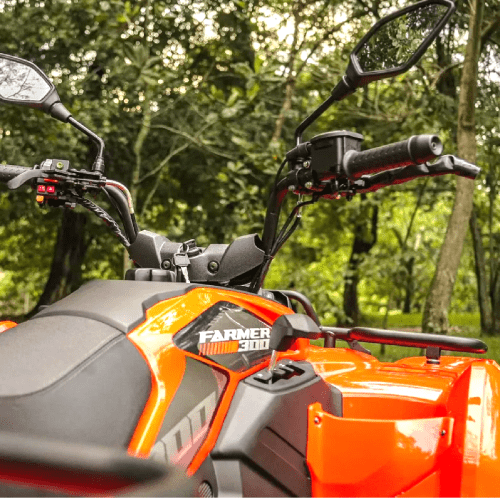 Quadriciclo Farmer 300cc Injeção Eletrônica CVT Laranja