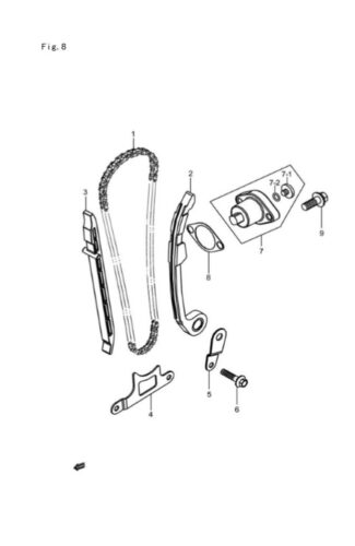 Ajustador Tensor Corrente de Comando Dk 160 Haojue