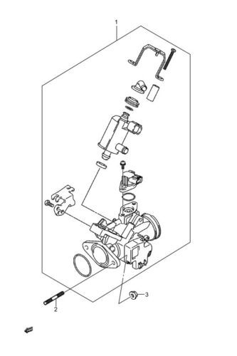 CORPO DE INJECAO  GSR150I