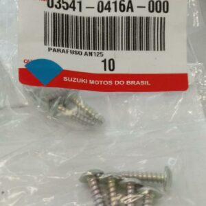 4 unidades Parafuso Carenagem Central Burgman 125 Original Suzuki