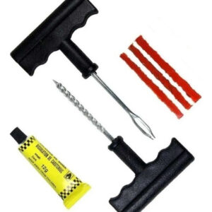 Kit Remendo Reparo Macarrão Pneu Carro Moto Sem Câmara