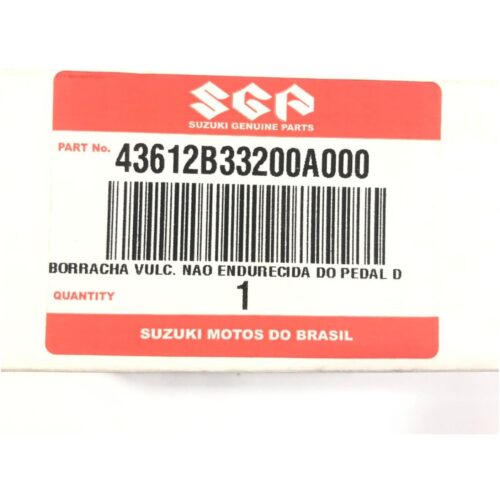Borracha Do Pedal En125 Yes 125 Original Suzuki