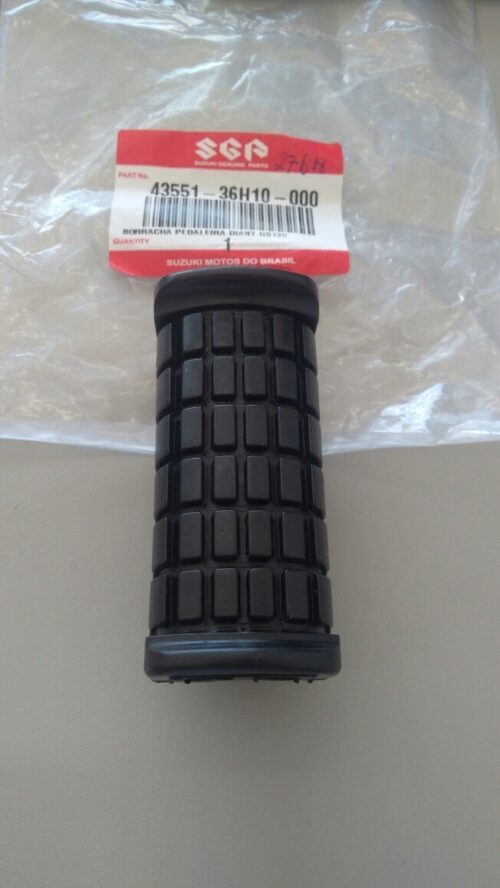 1 Borracha Pedaleira Dianteira Suzuki Gs120 Original