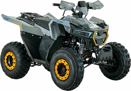 Quadriciclo Infantil Brave 150cc Com Partida Elétrica Amarelo