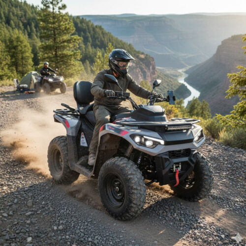 Quadriciclo Dakar250 Cinza 4x2 Funmotors Força E Praticidade