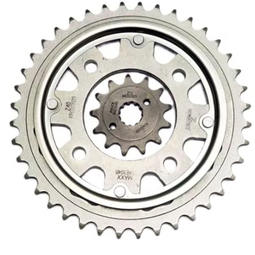 Coroa E Pinhão Maxx Premium 40/13 Aço 1045 Cb 250 Twister
