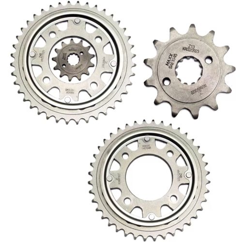 Coroa E Pinhão Maxx Premium 40/13 Aço 1045 Cb 250 Twister