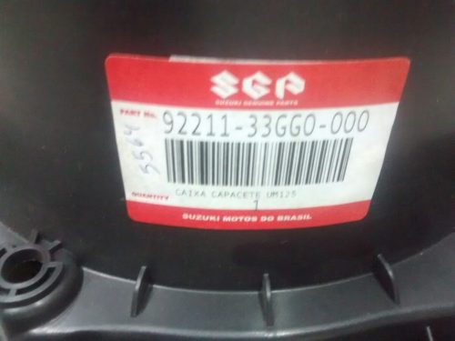 Baú Caixa Compartimento Capacete Burgman 125 11a19 Original