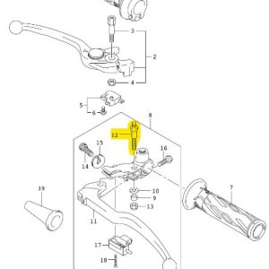 Parafuso Do Manete De Embreagem V-Strom 650 Original