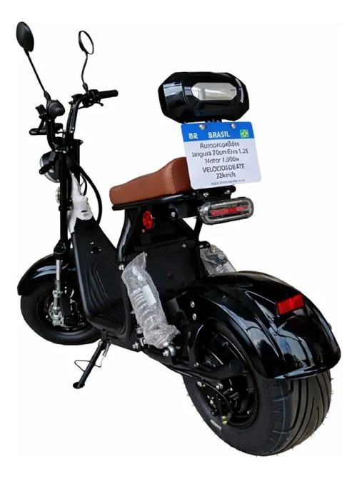 Scooter Elétrica X11 Mini 1000w Sem Cnh - Preta
