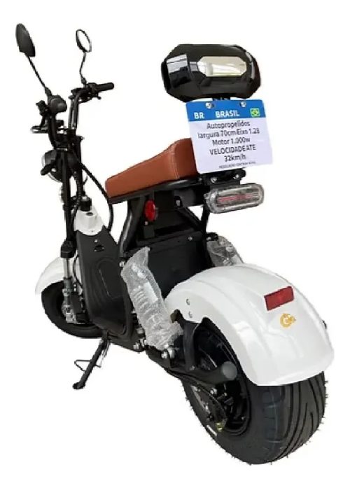 Scooter Elétrica X11 Mini 1000w Sem Cnh - Branca
