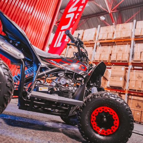 Mini Quadriciclo Avalanche 90cc Vermelho Fun Motors - Infantil 5 a 8 anos