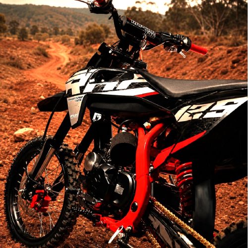 Mini Moto Raptor 125cc 4t Fun Motors Vermelha
