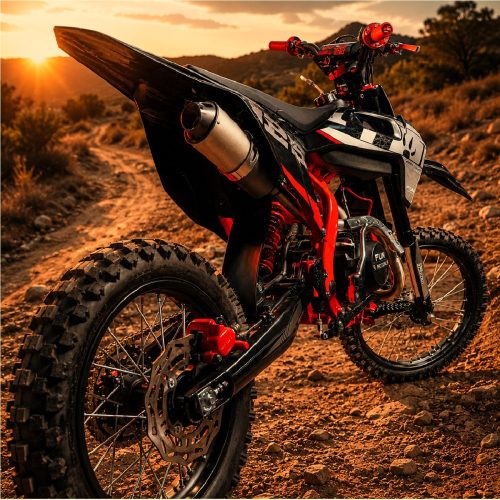 Mini Moto Raptor 125cc 4t Fun Motors Vermelha
