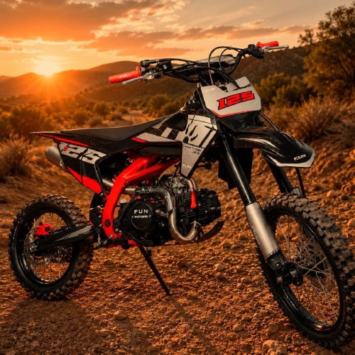 Mini Moto Raptor 125cc 4t Fun Motors Vermelha