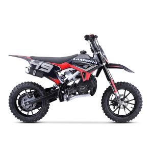 Mini Moto Infantil Laminha 49cc 2T Automática Vermelha