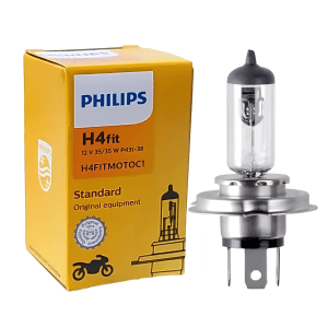 Lâmpada Farol Moto Philips H4fit H4FITMOTOC1