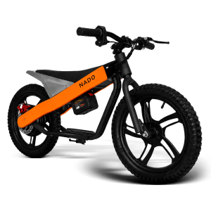 Bicicleta Elétrica Nado Shark 300W Infantil Aro 16 Laranja